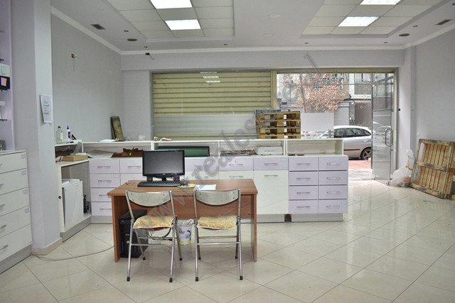 Store space for rent in Gani Strazimiri street in Tirana, Albania.
Positioned on the ground floor o